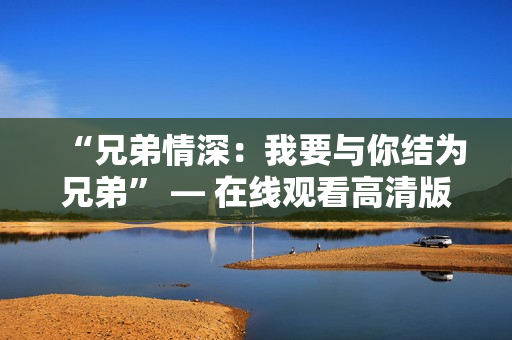 “兄弟情深：我要与你结为兄弟” — 在线观看高清版! 