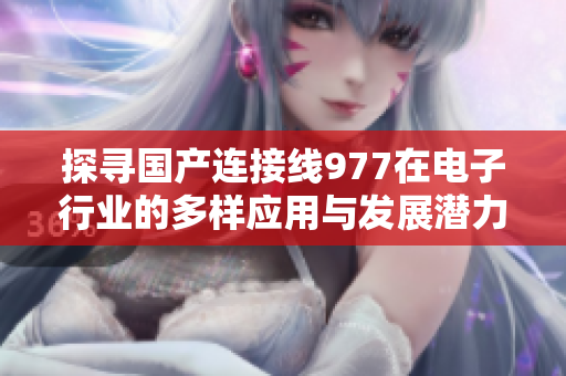 探寻国产连接线977在电子行业的多样应用与发展潜力