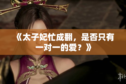 《太子妃忙成翻，是否只有一对一的爱？》