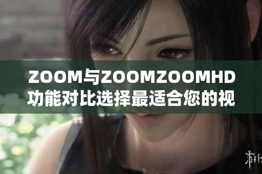 ZOOM与ZOOMZOOMHD功能对比选择最适合您的视频会议平台