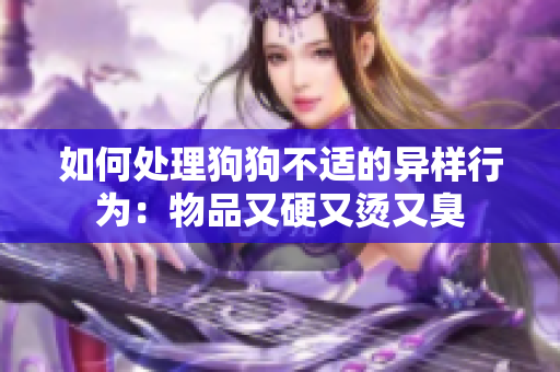 如何处理狗狗不适的异样行为：物品又硬又烫又臭
