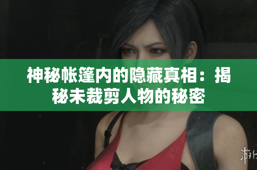 神秘帐篷内的隐藏真相：揭秘未裁剪人物的秘密