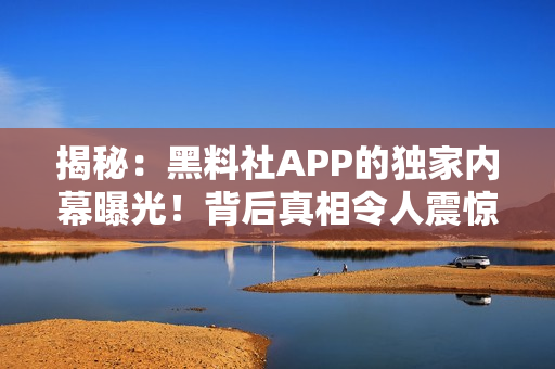 揭秘：黑料社APP的独家内幕曝光！背后真相令人震惊，用户必读！