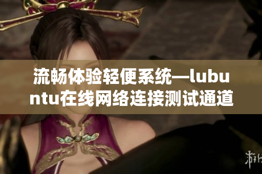 流畅体验轻便系统—lubuntu在线网络连接测试通道