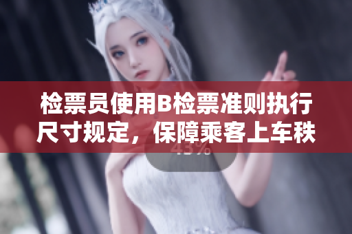 检票员使用B检票准则执行尺寸规定，保障乘客上车秩序