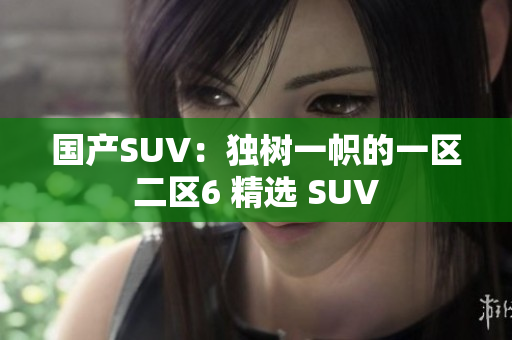 国产SUV：独树一帜的一区二区6 精选 SUV