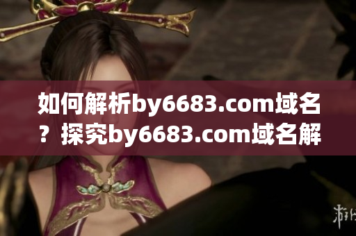 如何解析by6683.com域名？探究by6683.com域名解析的技术和应用