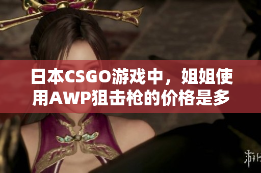 日本CSGO游戏中，姐姐使用AWP狙击枪的价格是多少？