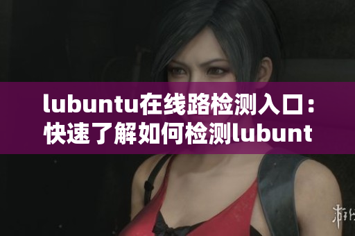 lubuntu在线路检测入口：快速了解如何检测lubuntu在线路是否畅通