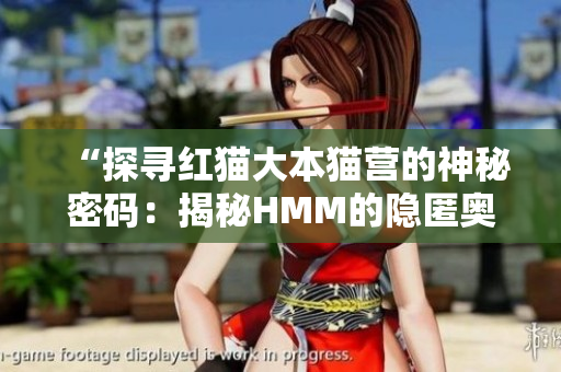 “探寻红猫大本猫营的神秘密码：揭秘HMM的隐匿奥秘”