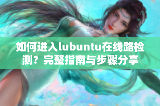 如何进入lubuntu在线路检测？完整指南与步骤分享
