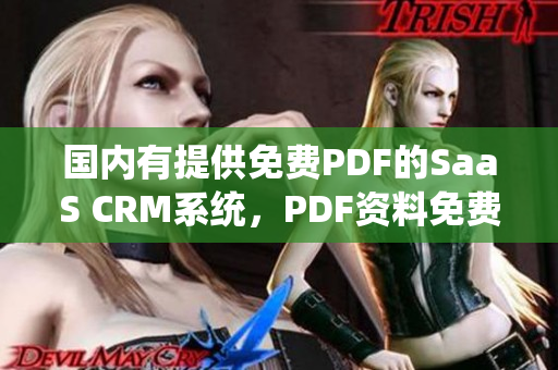 国内有提供免费PDF的SaaS CRM系统，PDF资料免费获取