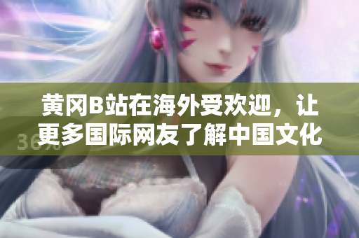 黄冈B站在海外受欢迎，让更多国际网友了解中国文化和生活方式