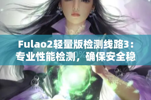Fulao2轻量版检测线路3：专业性能检测，确保安全稳定