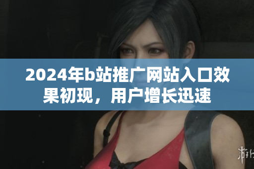 2024年b站推广网站入口效果初现，用户增长迅速