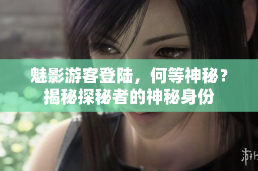 魅影游客登陆，何等神秘？揭秘探秘者的神秘身份