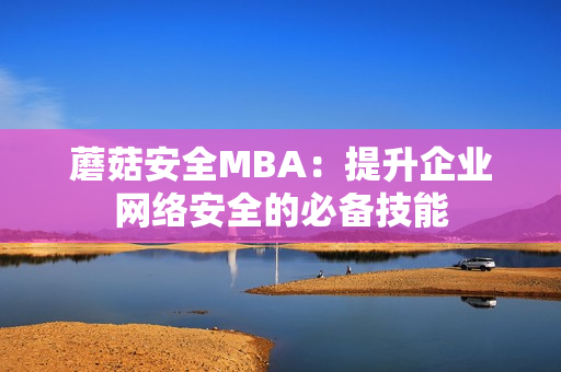 蘑菇安全MBA：提升企业网络安全的必备技能