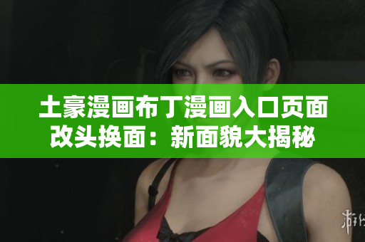土豪漫画布丁漫画入口页面改头换面：新面貌大揭秘